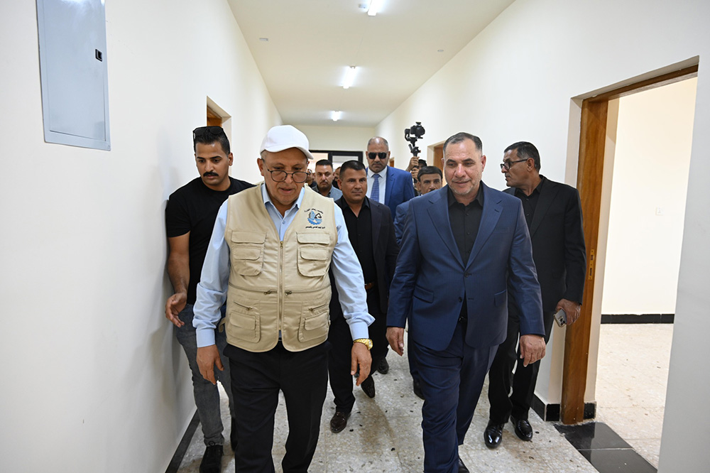 Opening Of Al-Sadiq Al-Amin School Building Project In Diwaniyah Governorate