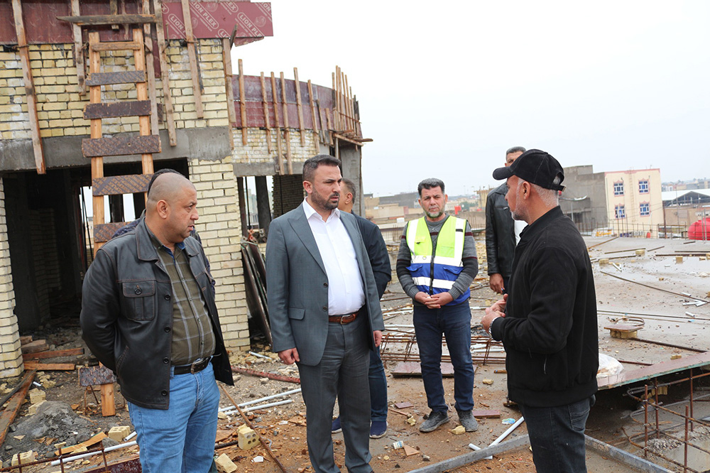 The Director General visits the project to establish a museum and cultural center in Muthanna Governorate