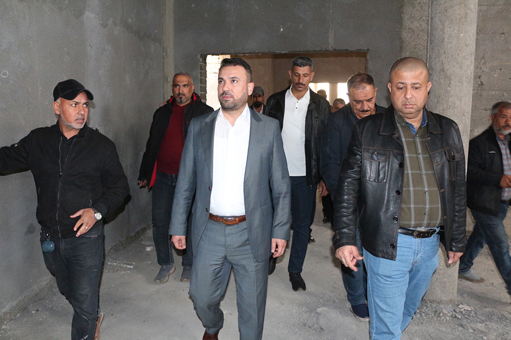 The Director General visits the project to establish a museum and cultural center in Muthanna Governorate