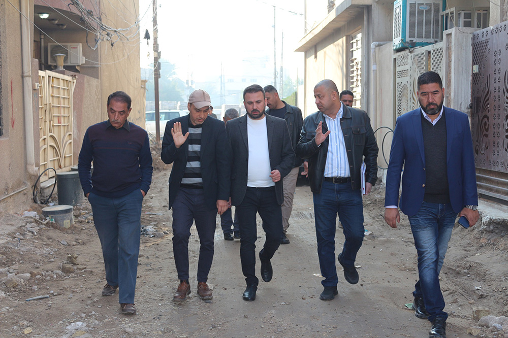 The Director General visits the Tobji Agricultural Development Project in Baghdad Governorate