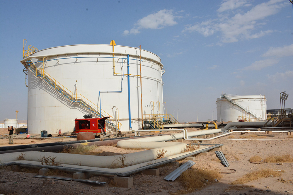 Completed projects within the oil sector projects