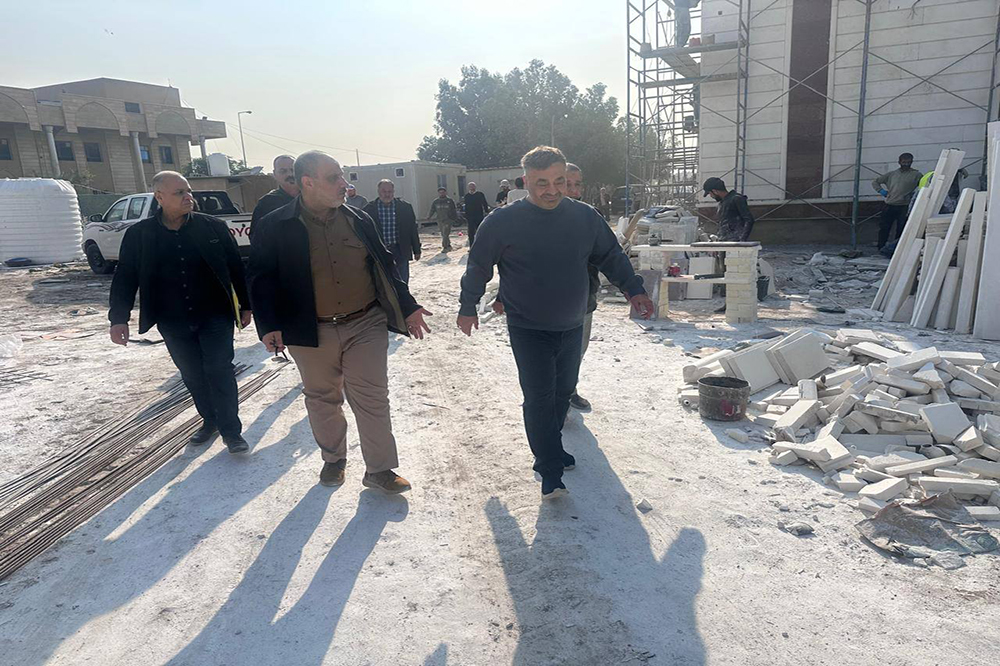 مشروع بناء الأقسام الداخلية للطالبات في جامعة كربلاء المقدسة