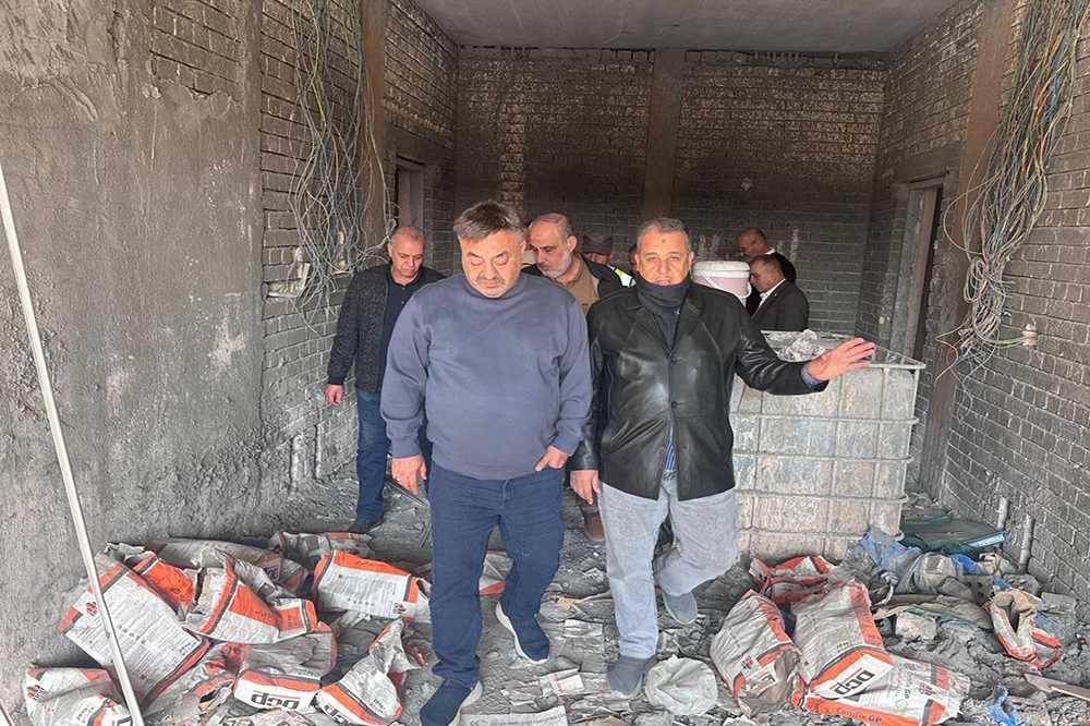 مشروع بناء الأقسام الداخلية للطالبات في جامعة كربلاء المقدسة