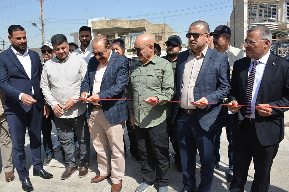 مشروع تأهيل محلة (964) منطقة الشموخ في بلدية الكرادة بمحافظة بغداد