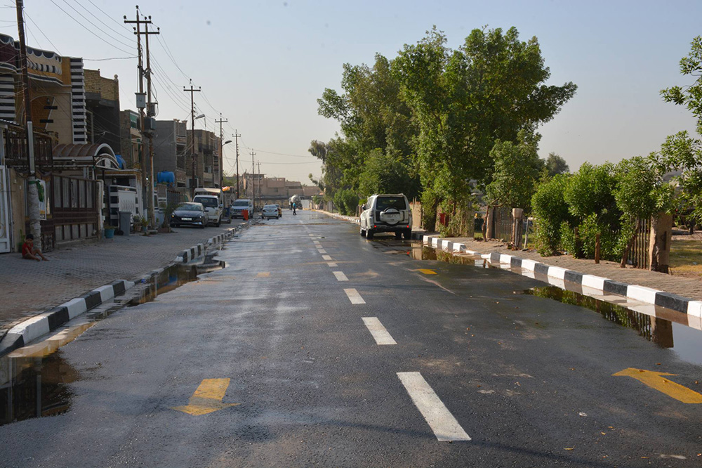 Rehabilitation project for locality (964), Al-Shumukh area in the Karrada municipality in Baghdad Governorate