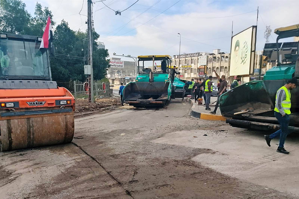 Development and rehabilitation of main streets in Al-Shaab Municipality, Baghdad