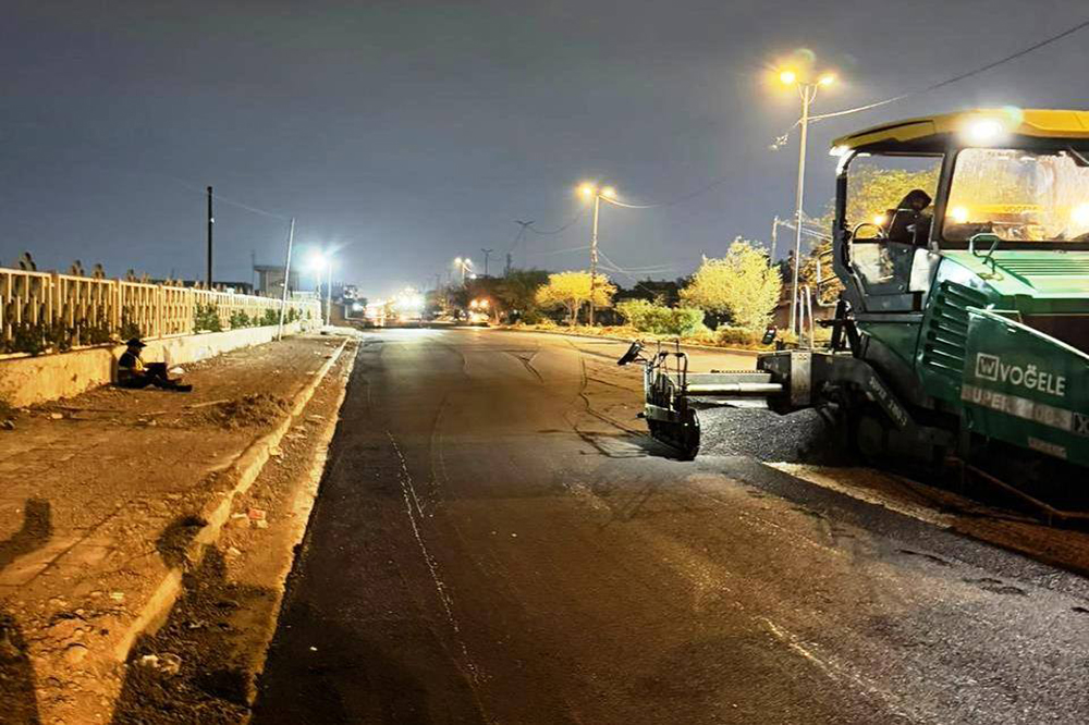 Development and rehabilitation of main streets in Al-Shaab Municipality, Baghdad