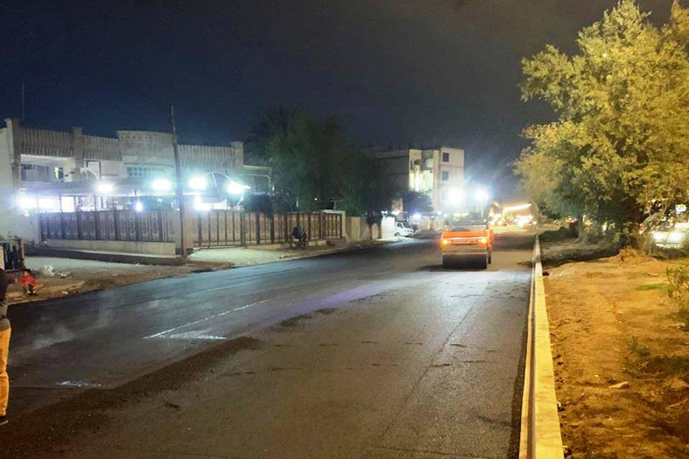 Development and rehabilitation of main streets in Al-Shaab Municipality, Baghdad