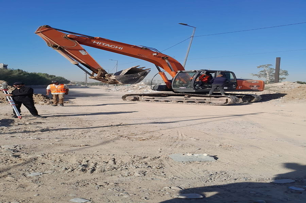 مشروع تطوير وتأهيل منطقة زراعي حي العدل (شاكر العاني) ببغداد