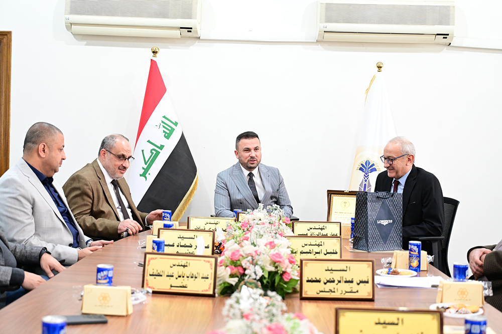 The Director General honors Mr. Zahid for his retirement