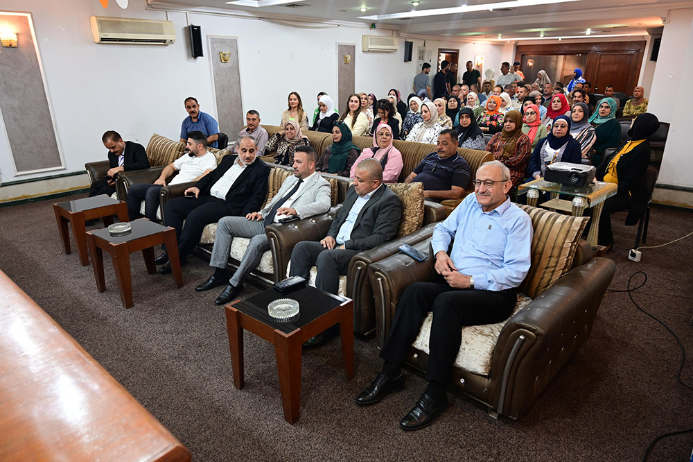 Honoring ceremony for Mrs. Iman Abdul Sahib and Mr. Namir Muhammad Ali for their retirement