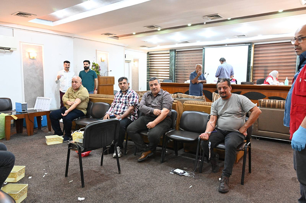  حملة طوعية للتبرع بالدم