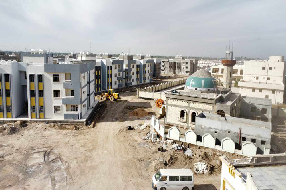 مشروع تنفيذ وحدات سكنية واطئة الكلفة في محافظة بابل