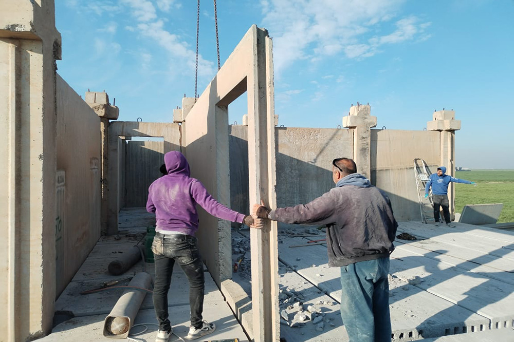 مدارس البناء الجاهز في محافظة نينوى