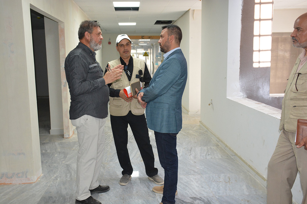 مشروع تأهيل مستشفى الطفل المركزي في محافظة بغداد