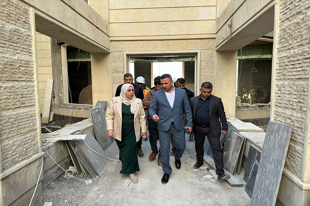 the Ministry of Planning buildings project in Nineveh Governorate