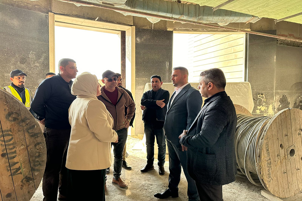 the Ministry of Planning buildings project in Nineveh Governorate