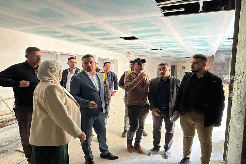 the Ministry of Planning buildings project in Nineveh Governorate