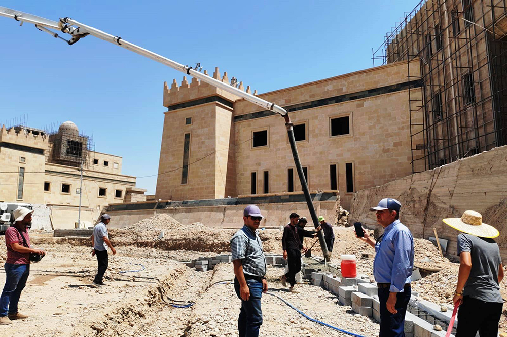 مشروع تأهيل وتأثيث المكتبة الآشورية في محافظة نينوى