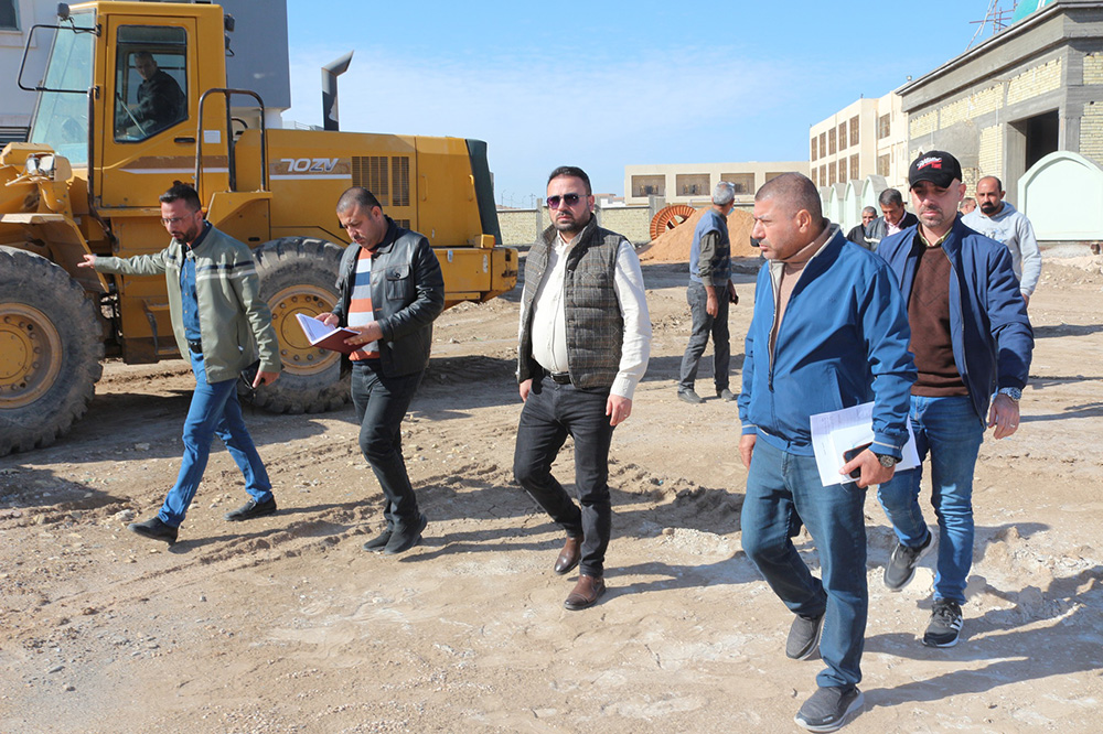 مشروع انشاء وحدات سكنية واطئة الكلفة (المرحلة الأولى والثانية) في محافظة بابل