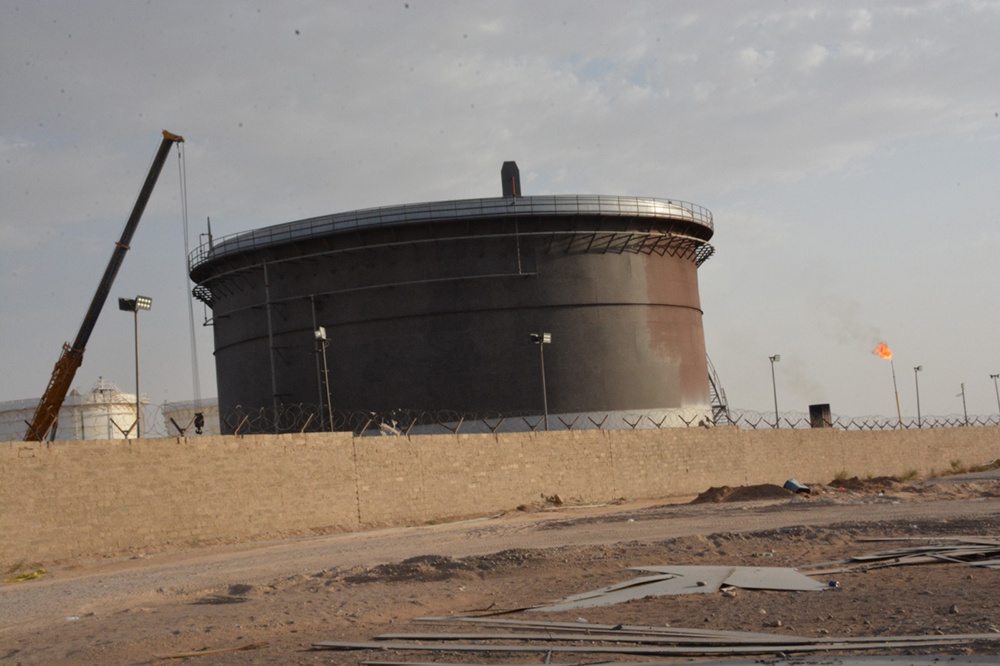 The Project To Establish An Emergency Tank In The Al-senea Refineries In Baiji