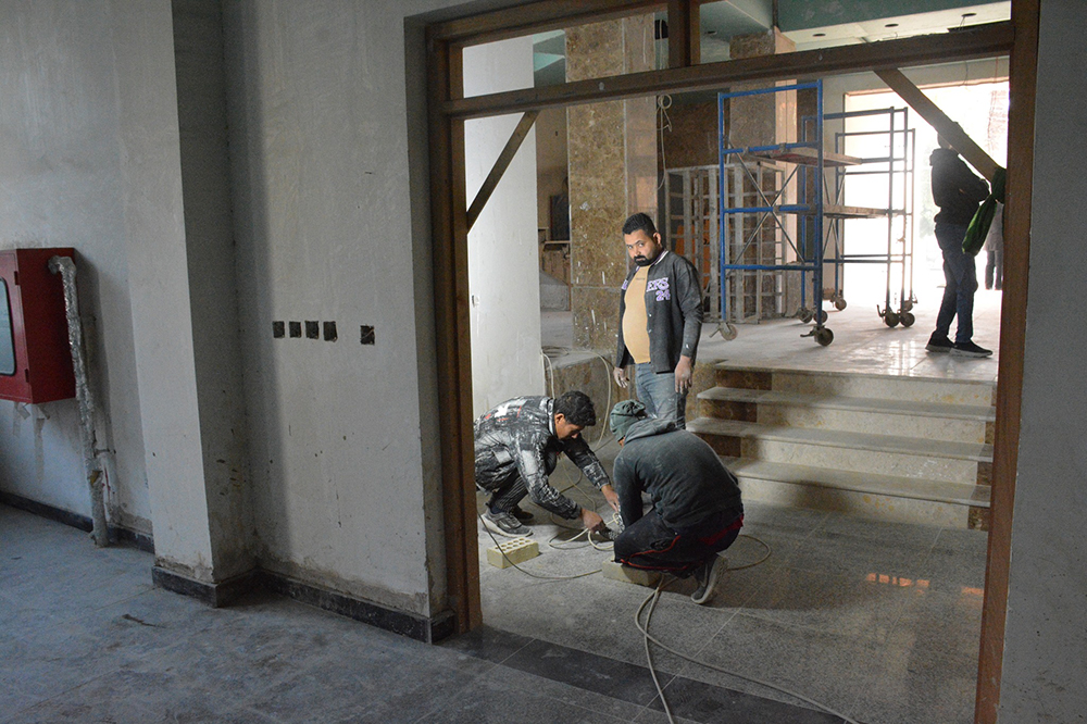  Cultural Center Building project in Kadhimiya, Baghdad