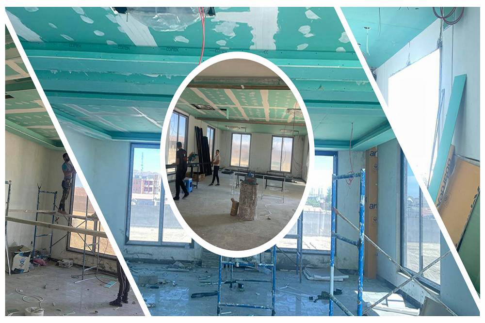 The Ministry of Oil's Energy Affairs Agency building project at the Baiji (Al-Sumoud) refinery in Salah al-Din Governorate