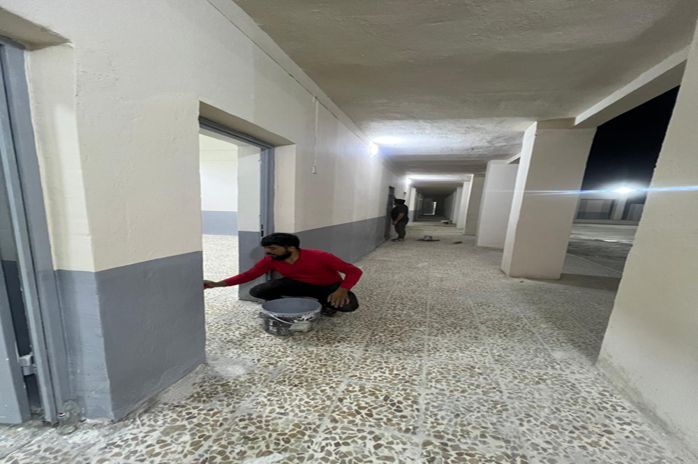 rehabilitating eight schools in Maysan Governorate