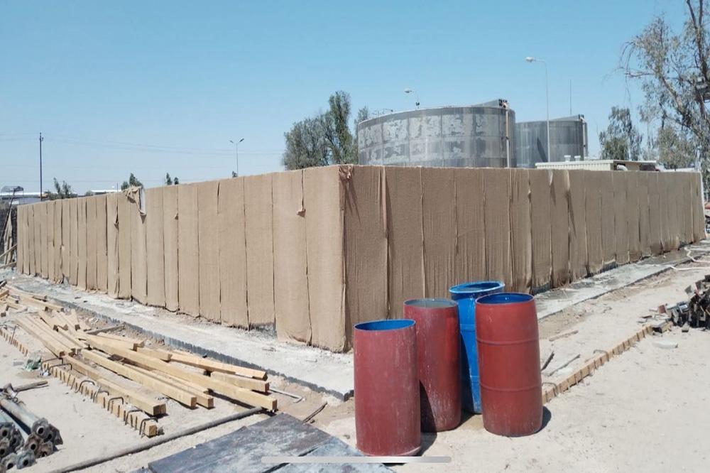 مشروع تأهيل مخازن ابي غريب في محافظة بغداد