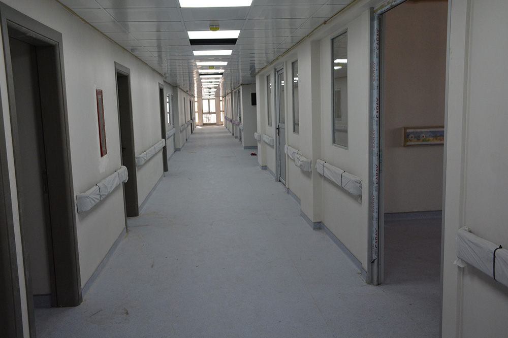  the rehabilitation project of the Central Children's Hospital in the capital, Baghdad