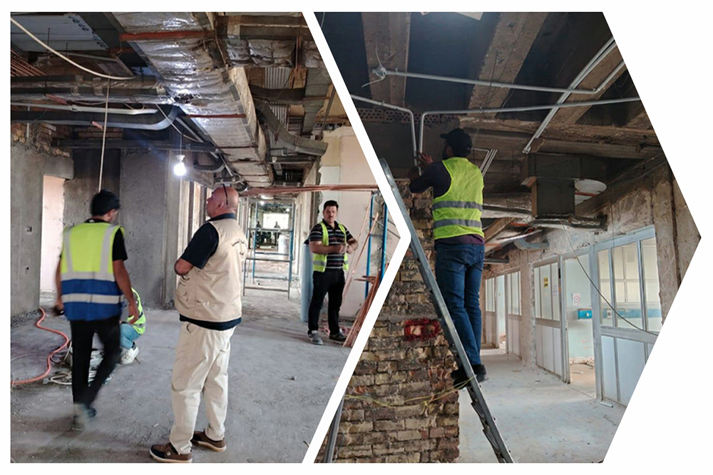 The third stage of the rehabilitation project of the Central Children's Hospital in Baghdad