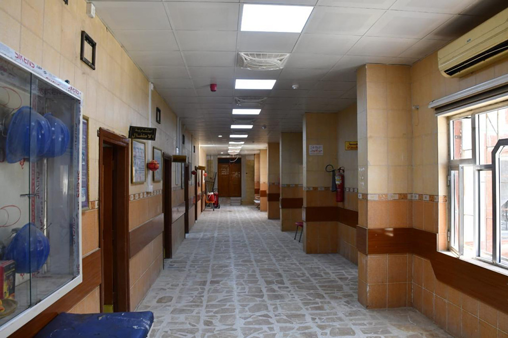 the rehabilitation project of Qalaat Saleh General Hospital in Maysan Governorate