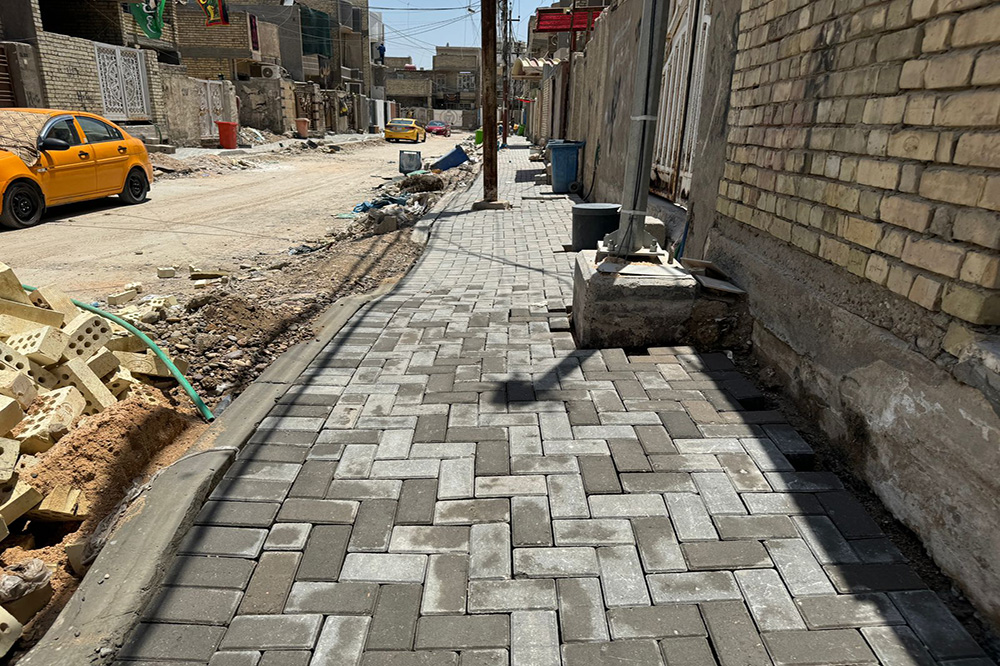 مشروع تطوير المحلات (867 و 869) في منطقة الشرطة الخامسة بمحافظة بغداد