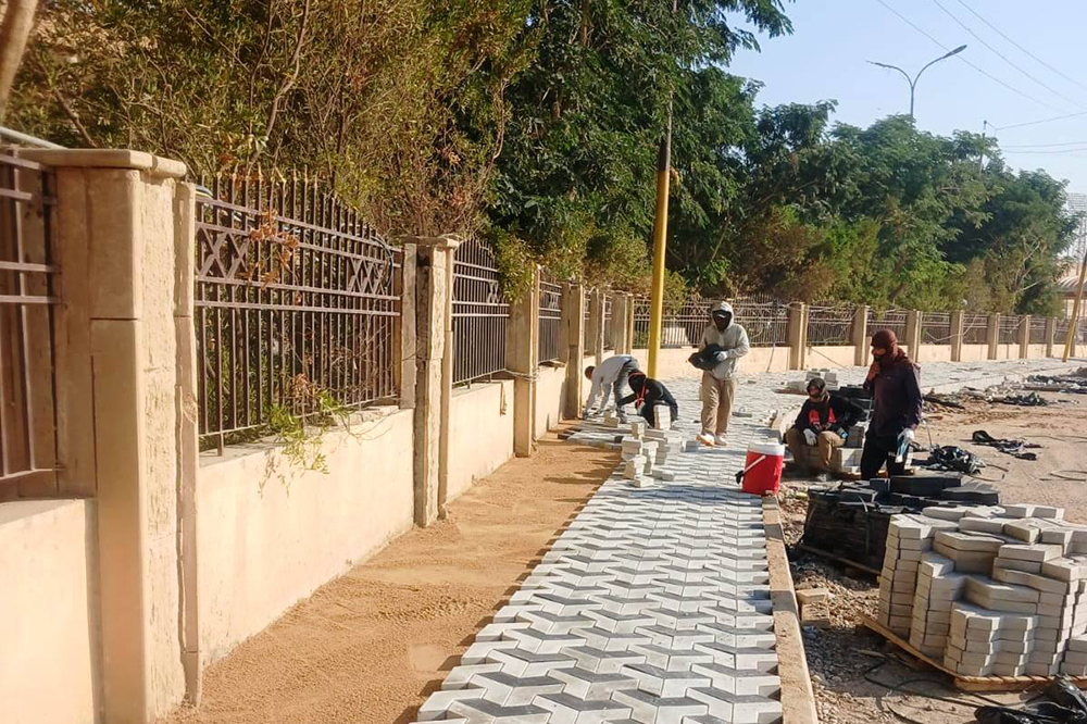 Development project of the approaches to the Dallah Bridge in Salah al-Din Governorate