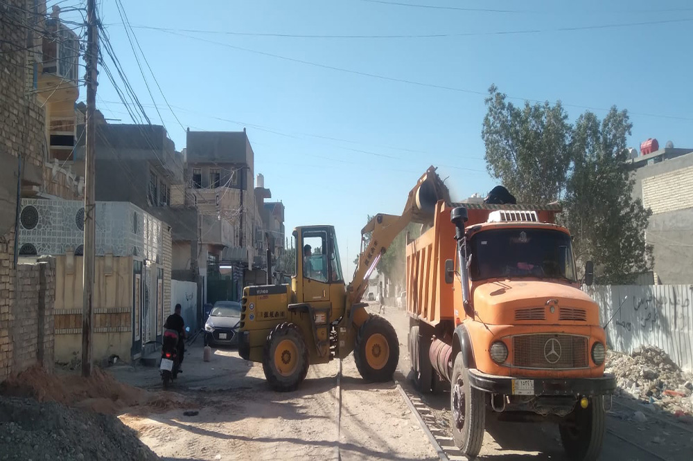 Development and rehabilitation project of Al-Tobji agricultural area, District (410) in Baghdad