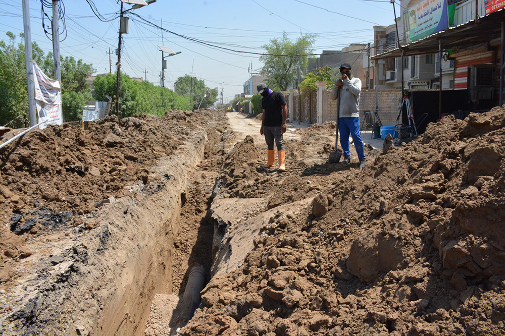 A project to develop and rehabilitate the Tobji agricultural area, locality (410) in Baghdad