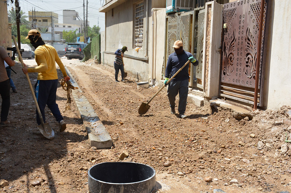 A project to develop and rehabilitate the Tobji agricultural area, locality (410) in Baghdad