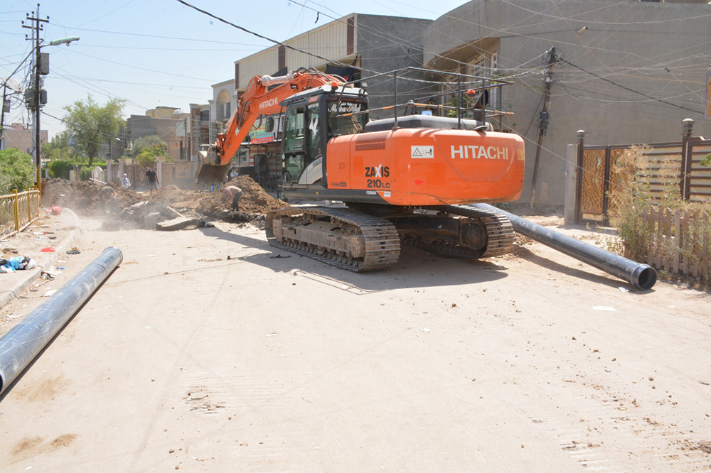 A project to develop and rehabilitate the Tobji agricultural area, locality (410) in Baghdad