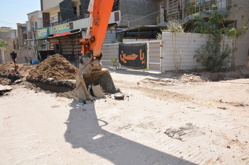 A project to develop and rehabilitate the Tobji agricultural area, locality (410) in Baghdad