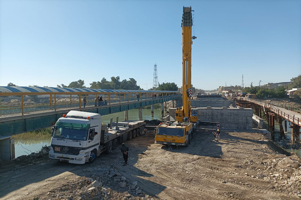Al-Khader Concrete Bridge Project in Al-Muthanna Governorate