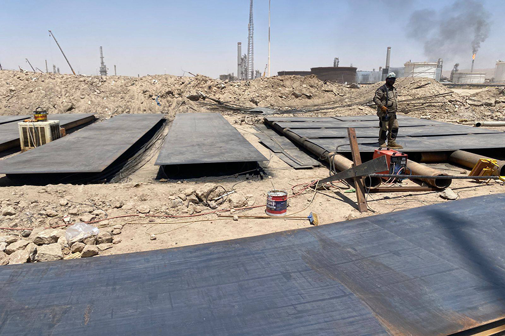 Fuel oil product tank implementation project at the Salah al-Din refinery in Baiji