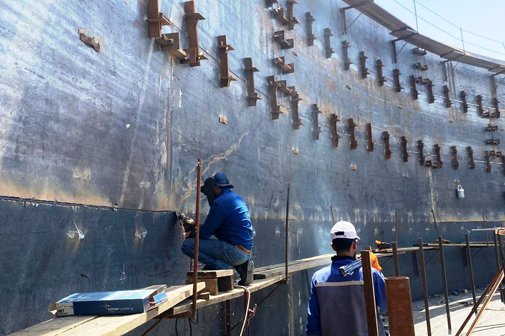 Fuel oil product tank implementation project at the Salah al-Din refinery in Baiji