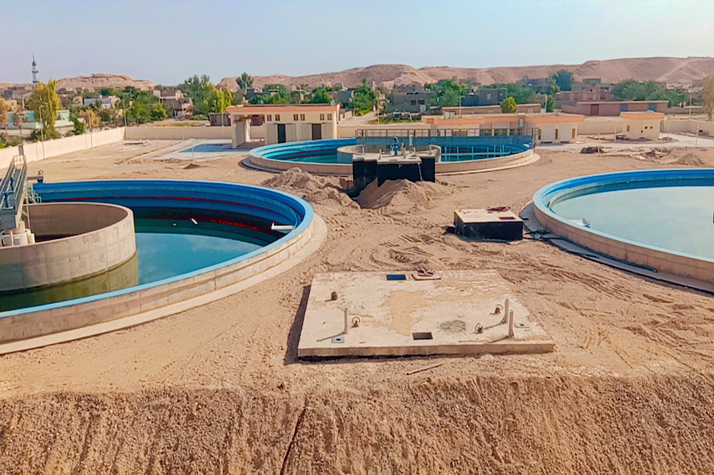 the Baghdadi water project in Anbar Governorate