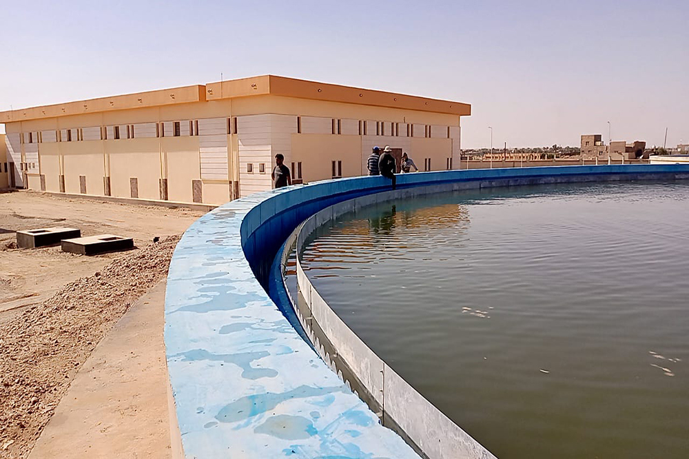 the Baghdadi water project in Anbar Governorate