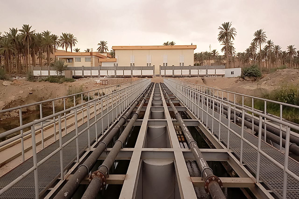 the Baghdadi water project in Anbar Governorate