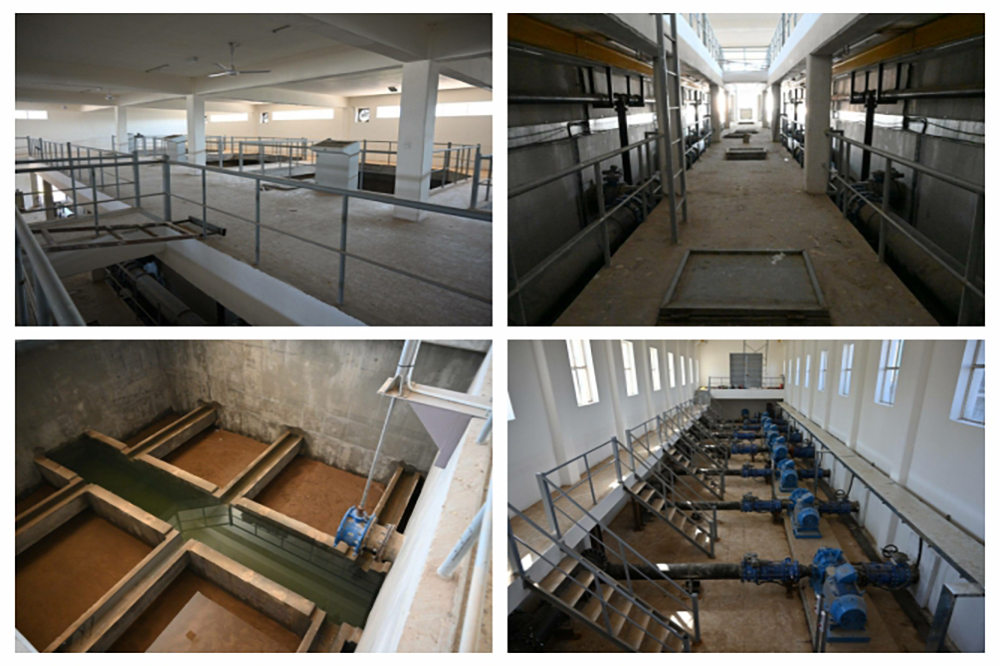 مشروع ماء جديدة الشط  في ديالى