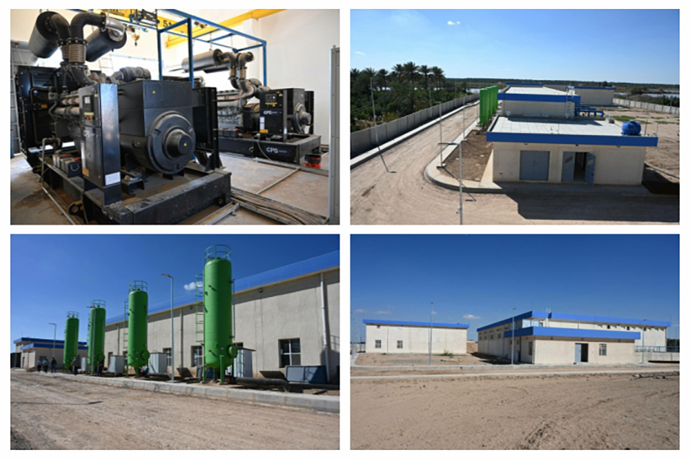 مشروع ماء جديدة الشط  في ديالى