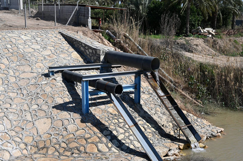 Jadida Al-Shatt Water Project In Diyala Governorate