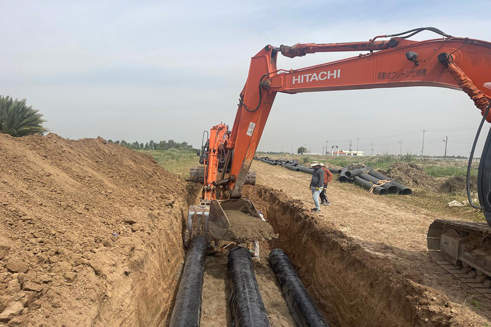 The Jadidah Al Shatt Water Project In Diyala Governorate