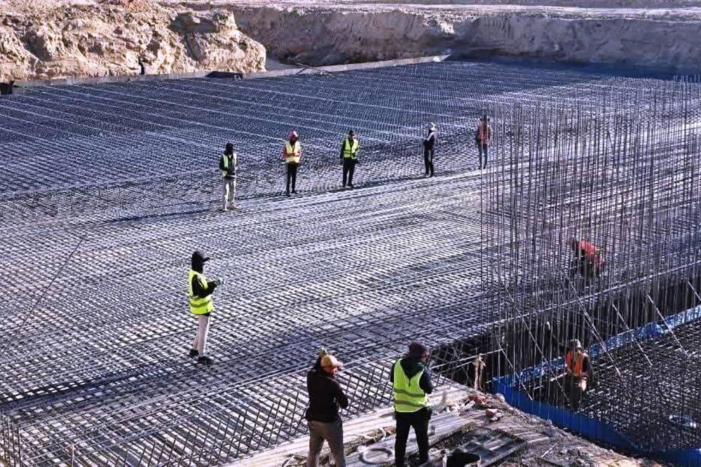 مشروع ماء حصيبة الشرقية المركزي في محافظة الأنبار